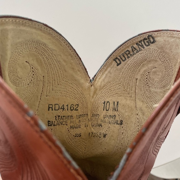 Durango Women’s Cowboy Boot RD4162 - Picture 8 of 8